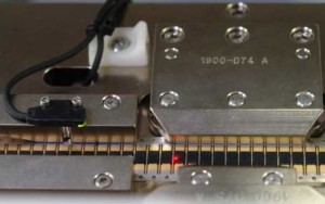 CAPACITORS5 Strip at laser mark site