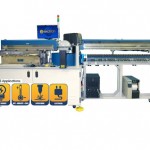 Model 7000 Rotary LED Test Handler with Tray Input, Laser Marking, and Tube Output