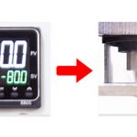 Temperature controller reads -80C. Next to that is a photo of a Wide Range Thermal Head with purge enclosure and no frost on the thermal head